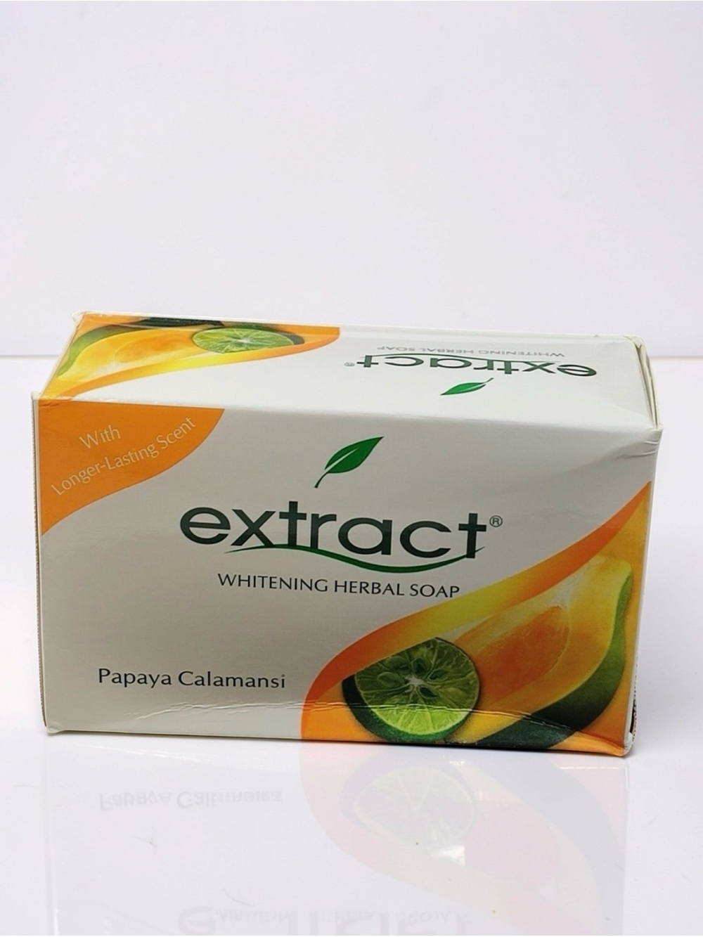 Extract Papaya Calamansi Herbal Soap Bar Natural Radiant Skin Body Cleanser⁠